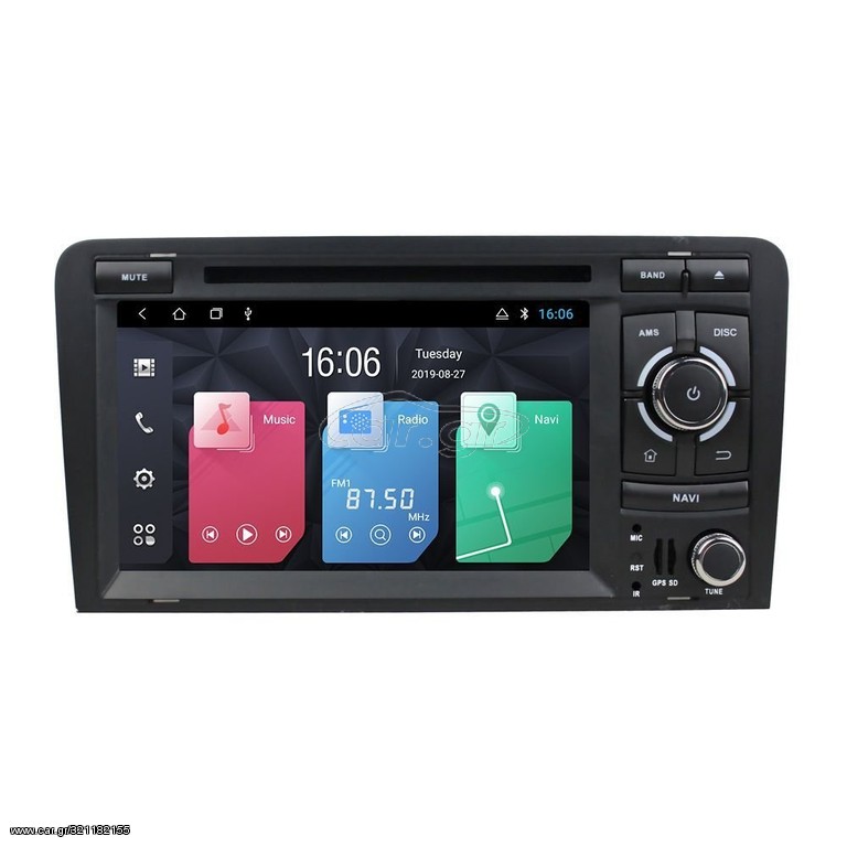 Bizzar Audi A3 Android 9.0 Pie 4core Navigation Multimedia www.sound-evolution gr