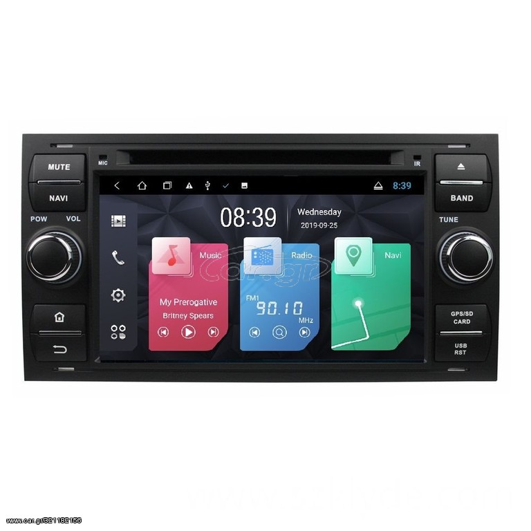 Bizzar Ford Focus Android 9.0 Pie 4core Navigation Multimedia www.sound-evolution gr