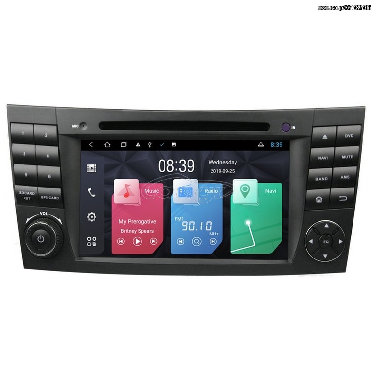 Bizzar Mercedes E Class / CLS Class Android 9.0 Pie 4core Navigation Multimedia