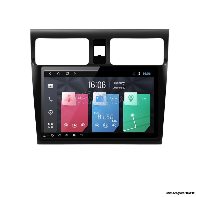 Bizzar Suzuki Swift 2005-2010 Android Pie 9.0 4core Navigation Multimedia