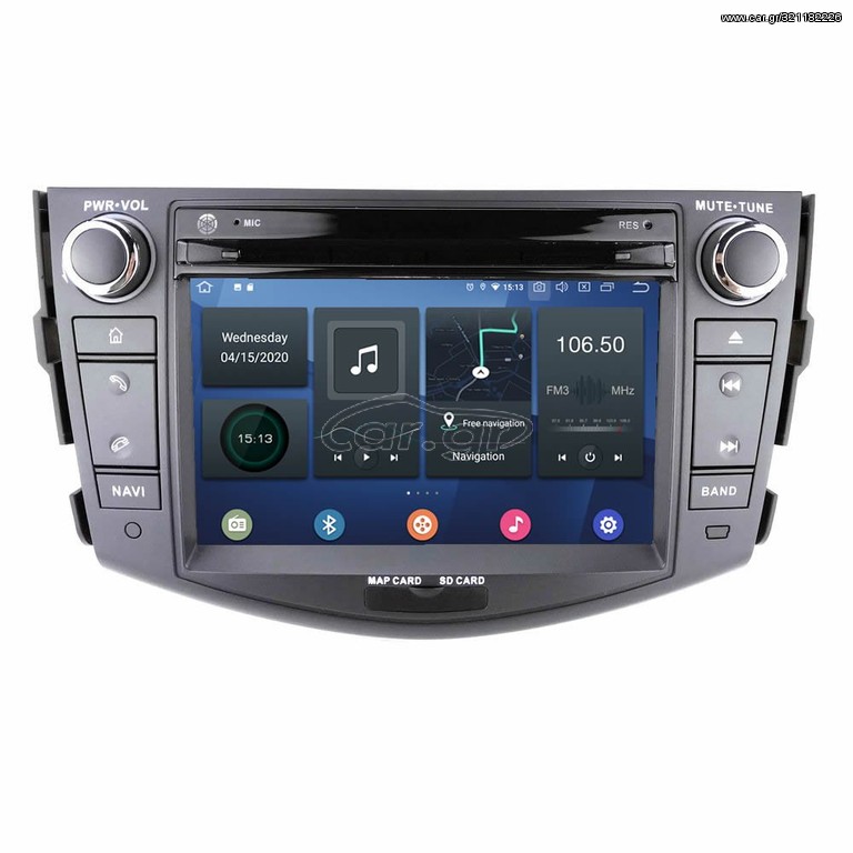 Bizzar Toyota Rav4 Android 10.0 4core Navigation Multimedia