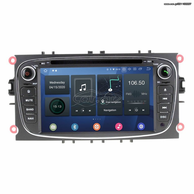 Bizzar Ford Focus 2008-2010 Android 10.0 4core Navigation Multimedia www.sound-evolution gr