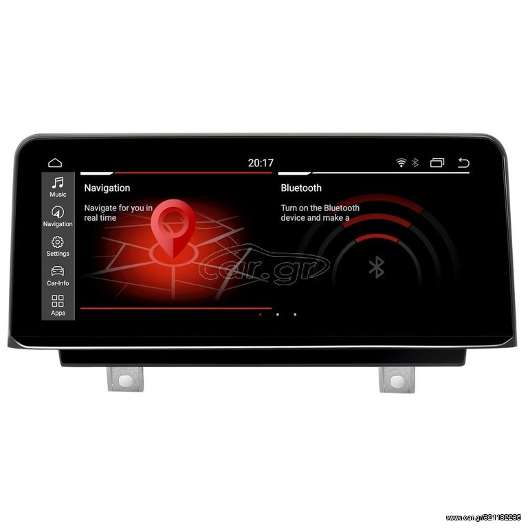 BMW 3er/4er(F30/F32) Android 9.0 Navigation Multimedia 10.25" Black Panel