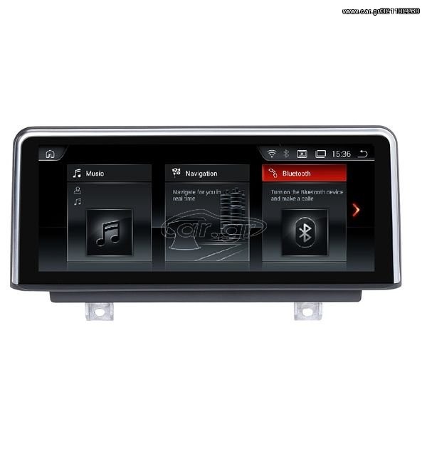 BMW 3er/4er(F30/F32) Android 9.0 Navigation Multimedia 10.25" Silver Frame