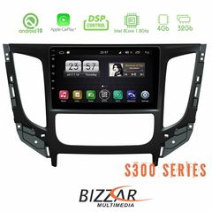 Bizzar S300L Mitsubishi L200 2016-2021 Car Pad 9" Android 10 Multimedia Station