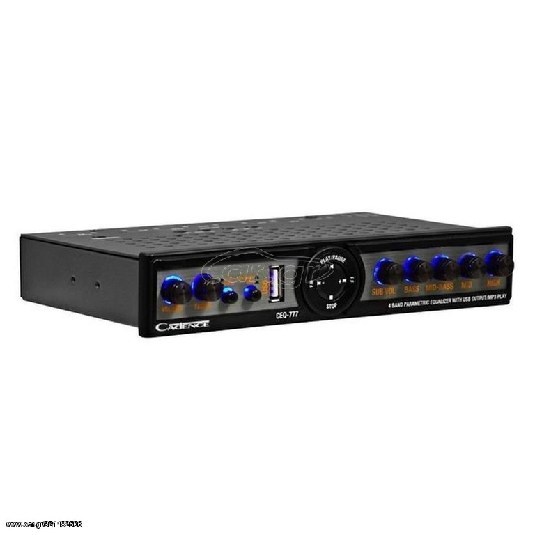 Cadence CEQ777 4 Band Parametric Equalizer