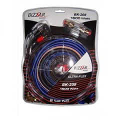 Bizzar Kit Καλωδίωσης Ενισχυτή 8Ga 1500Watt
