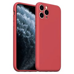 Rubber Silk Case Tomato Red iPhone 11 Pro Max