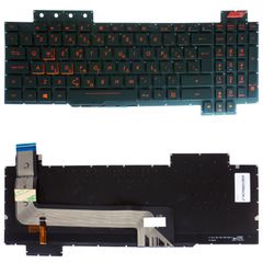 Πληκτρολόγιο Ελληνικό-Greek Laptop Keyboard για Asus FX63 FX503 FX503V FX503VD FX503VD-WH51 FX503VM FX503VM-EH73 Backlit Keyboard GR backlit OEM (Κωδ.40651GRBACKLIT)