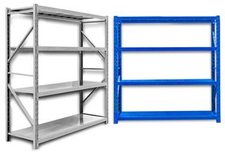 Ράφια Βαρέως Τύπου 250x200x60 Λευκό-thumb-1