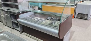 Ψυγείο βιτρινα σαλατών 145εκ με εξωτερικη μηχανή