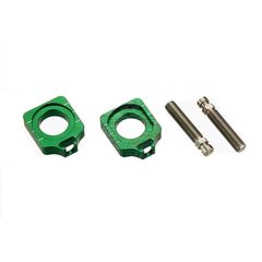 Accel ρεγουλατόροι αλυσίδας τύπου Lollipop Πράσινο AC-AB-25-GREEN Kawasaki KX 125, KX 250, KXF 250, KXF 450, KLX 450R, Suzuki RMZ 250, RMZ 450, RMX 450Z