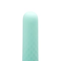 3.8" Green 10-Speed USB Silicone Vibrator-thumb-2