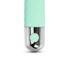 3.8" Green 10-Speed USB Silicone Vibrator-thumb-3