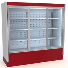 Ψυγείο Συντήρησης Self Service με Συρόμενες Πόρτες και Μοτέρ 200x70x210cm Dominox SMP-207-10-1