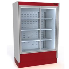 Ψυγείο Συντήρησης Self Service με Συρόμενες Πόρτες και Μοτέρ 150x70x210cm Dominox SMP-157-10-1