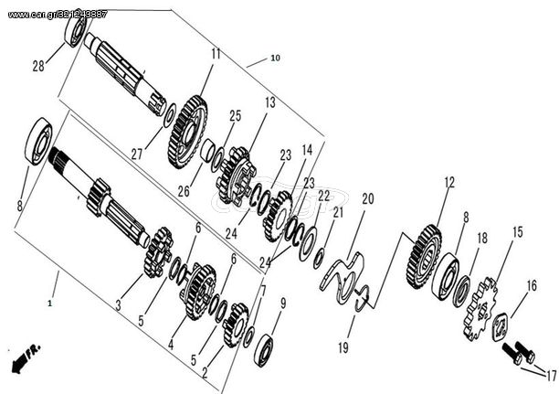 ΓΡΑΝΑΖΙ 3ης ΠΡΩΤΕΥΩΝ (20T) EI008-55103