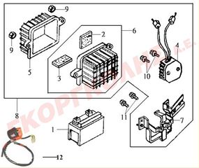 ΒΑΣΗ ΣΤΗΡΙΞΗΣ ΜΠΑΤΑΡΙΑΣ 50328-H9A-000