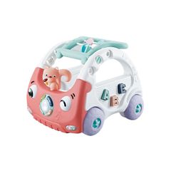 Περπατούρα Αυτοκινητάκι Walker Drive & Play Ροζ Kikka Boo