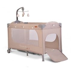 Παρκοκρέβατο Mε Παιχνίδι Once Upon A Time 2 Layers Beige Cangaroo