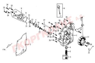 ΚΑΠΑΚΙ ΒΟΛΑΝ ΚΙΝΗΤΗΡΑ 11330-LWA-000