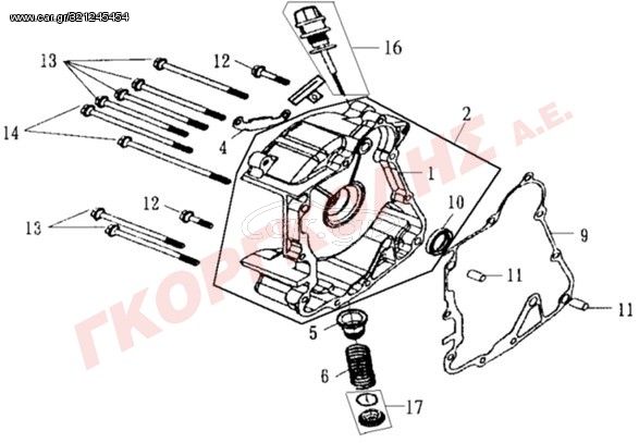 ΚΑΠΑΚΙ ΒΟΛΑΝ ΚΙΝΗΤΗΡΑ ΠΛΗΡΕΣ 1133A-H3A-000-SN