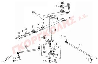 ΒΑΣΗ ΜΕΤΑΛΛΙΚΗ ΚΟΝΤΕΡ 53106-REA-010