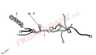ΚΑΛΩΔΙΩΣΗ ΚΕΝΤΡΙΚΗ 32100-L6C-020
