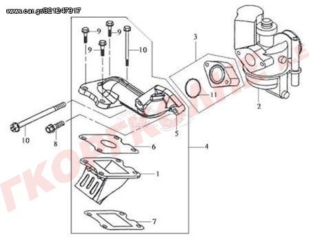 ΤΣΙΜΟΥΧΑ O-RING ΛΑΙΜΟΥ ΕΙΣΑΓΩΓΗΣ 91304-GB0-910