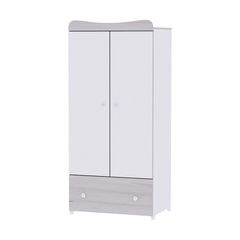 Ντουλάπα Exclusive White/Light Oak Lorelli