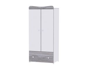 Ντουλάπα Exclusive White/Artwood Lorelli