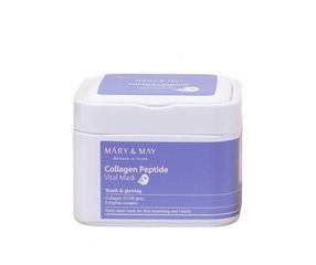 Mary - Collagen Peptide Vital Mask - Σετ Συσφικτικών Υφασμάτινων Μασκών Προσώπου με Κολλαγόνο και Πεπτίδια 30τμχ