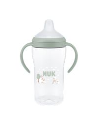 Nuk Perfect Match Εκπαιδευτικό Μπιμπερό Με Στόμιο Σιλικόνης & 2 Λαβές 6+m Sheep 260ml