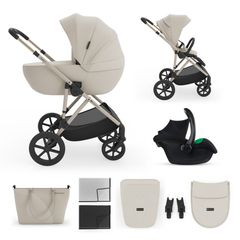 Kinderkraft Σύστημα Μεταφοράς 3 σε 1 Prime Sand Dune