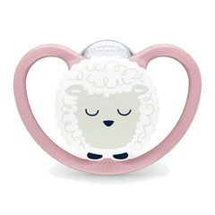 Nuk Πιπίλα Σιλικόνης Perfect Match Air Night 0-6m Sheep
