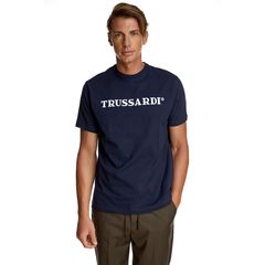 Trussardi Ανδρικό Κοντομάνικο T-shirt 52T00589/1T005651 σε Navy Blue Χρώμα TRSTS5891T_U281