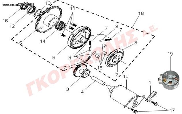 ΓΡΑΝΑΖΙ ΤΡΟΜΠΑΣ ΛΑΔΙΟΥ 15131-M92-300