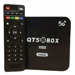 Andowl TV Box QT5 4K Pro 4K UHD με WiFi USB 2.0 2GB RAM και 16GB Αποθηκευτικό Χώρο με Λειτουργικό Android 10.0 - ANDOWL