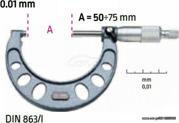 Beta 1658A/75 B016580275 ΕΞΩΤΕΡΙΚΑ ΜΙΚΡΟΜΕΤΡΑ.