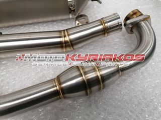 SYM VF 185 Εξάτμιση RACING LINE μονή μπούκα-thumb-3