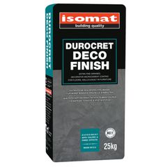 DUROCRET-DECO FINISH ΛΕΠΤΟΚΟΚΚΗ ΠΑΤΗΤΗ ΤΣΙΜΕΝΤΟΚΟΝΙΑ ΛΕΥΚΟ ISOMAT 25KG (8)