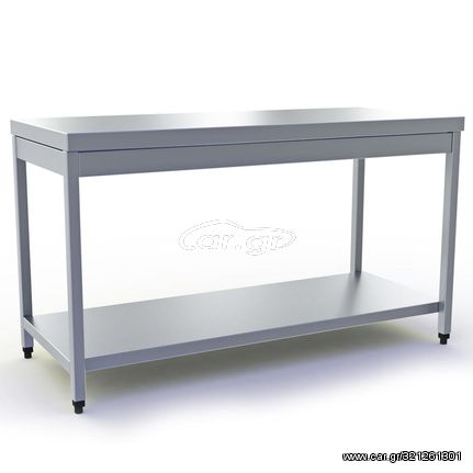 Ανοξείδωτος Πάγκος Εργασίας 100x70x86cm Dominox TAE-107-87