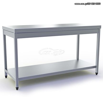 Ανοξείδωτος Πάγκος Εργασίας 140x60x86cm Dominox TAE-146-87