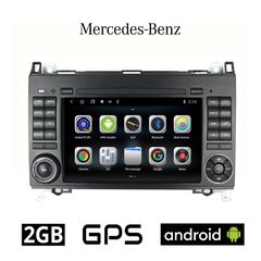 MERCEDES SPRINTER - VITO - VIANO (2004-2019) Android οθόνη αυτοκίνητου 2GB με GPS WI-FI DSP (ηχοσύστημα αφής 7" ιντσών Benz OEM Youtube Playstore MP3 USB Radio Bluetooth 4x60W Mirrorlink εργοστασ