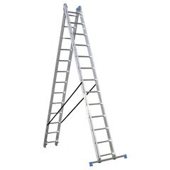 Σκάλα Διπλή Επεκτεινόμενη Professional 18 (2x9) - ΕΠΑΓΓΕΛΜΑΤΙΚΕΣ - BULLE (#631183)