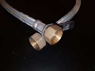 GAS ΣΠΙΡΑΛ ΥΓΡΑΕΡΙΟΥ-ΑΕΡΙΟΥ 100cm 1/2''-1/2" θ-θ