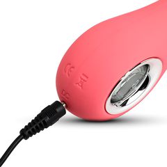 Pink Rechargeable Silicone Rabbit 19.5 cm-thumb-6