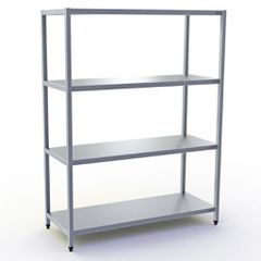 Ανοξείδωτη Επιδαπέδια Ραφιέρα 160x50x180cm Dominox REP-165-4R