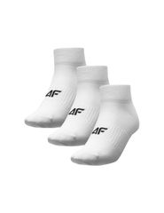 4F H4L22-SOD303-10S Αθλητικές Κάλτσες Λευκές 3 Ζεύγη