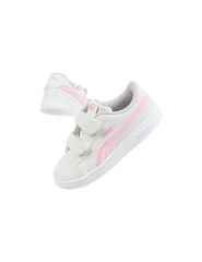 Puma Παιδικό Sneaker Smash v2 Buck V Inf με Σκρατς Ροζ 365184-27